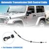 X AUTOHAUX Automatic Transmission Gear Shift Cable for Jeep Wrangler V6 Auto Trans Control Lever Cable Assembly Range Select Lever Kit 3.8L 2007-2011