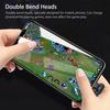 2M Double Bend 90° Right Angle Micro USB Type-c For Apple Interface LED Fast Charging Data Cable