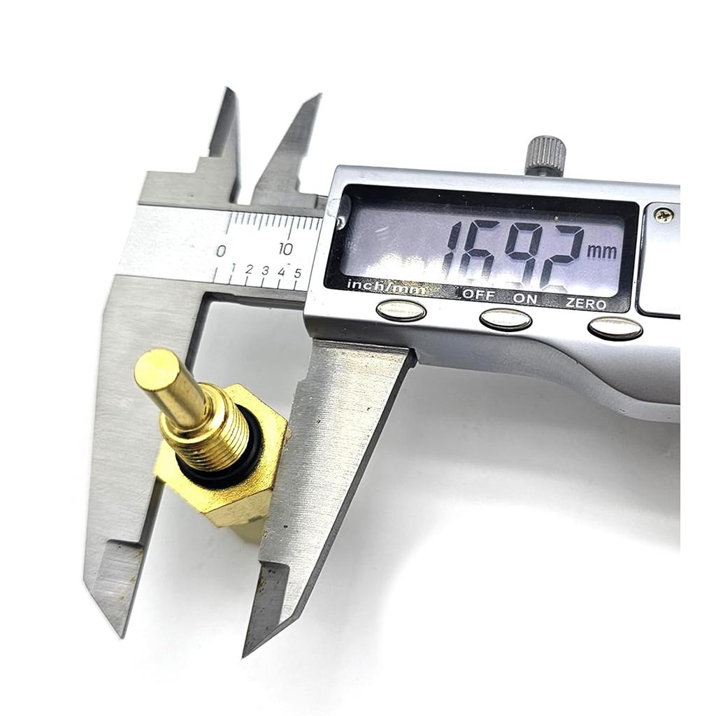 Temperature Sensor T1063-65660 Compatible with Kubota V2607 V2403 V2203 Engine KX080 KX121 KX161 KX71 KX41 U15 U17 U25S U35 U45S L3130DT L3240DT