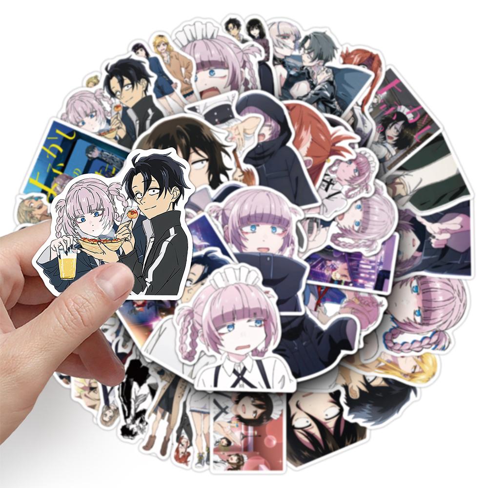 10 30 50Pcs Call Of The Night Anime Stickers Cute Nanakusa Nazuna Cartoon Sticker Laptop Phone Luggage Japanese Manga Decals Toy