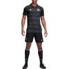 adidas Mexico Striped Crew Neck Soft Short Sleeve Soccer Shirt Men Tops Black DP0206