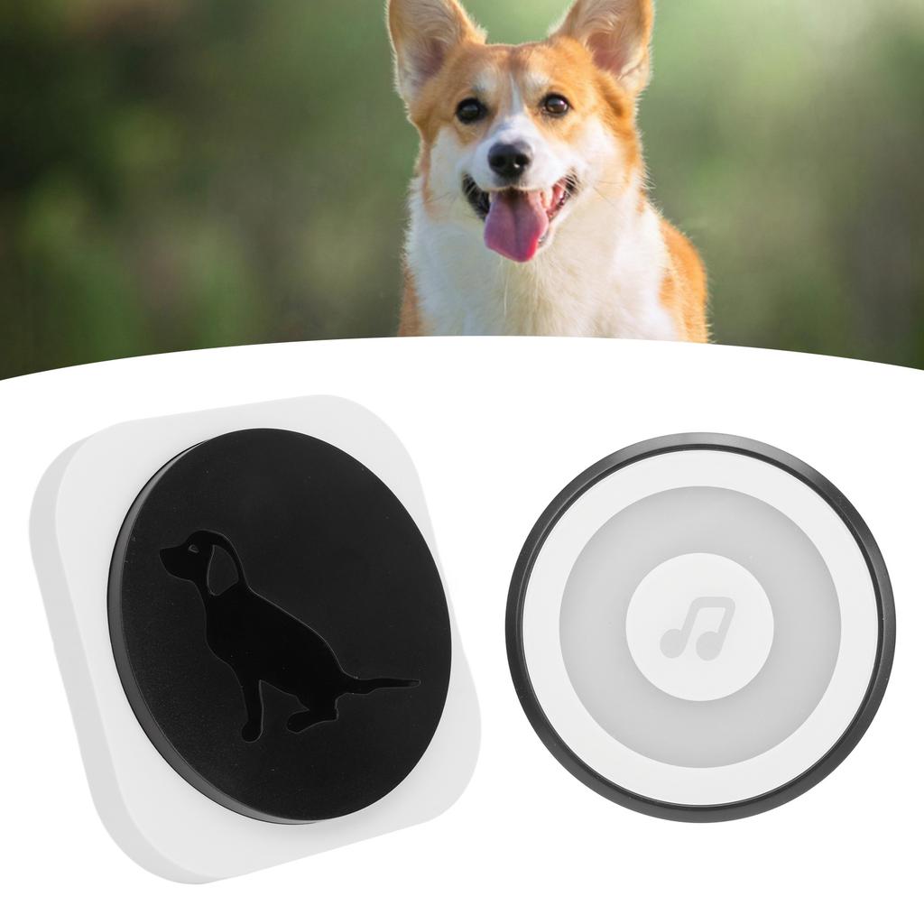 Wireless Pet Door  with Transmitter Receiver 4 Flashing Modes Touch Controll Dog Door