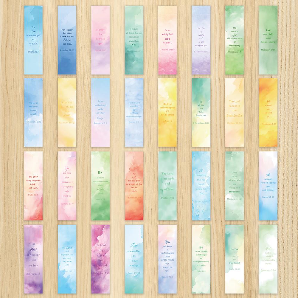 

32 шт., Вдохновляющие Библейские Закладки / Христианские Темы / Сделай сам Маркеры для Чтения / Идеально для Студентов / Учителей и Любителей Книг