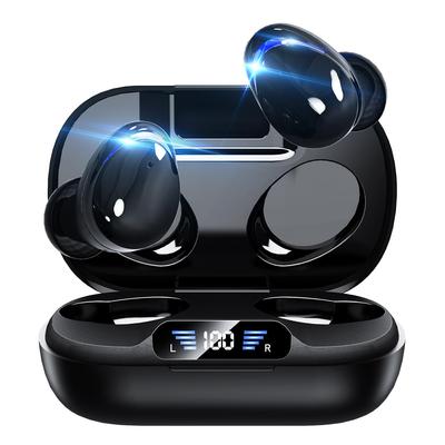 Bluetooth Wireless Earbuds [2026 Bluetooth Earbuds] Bluetooth 5.3, Long-lasting Playback, CVC8.0 Noise Cancelling, Instant Connection, Automatic