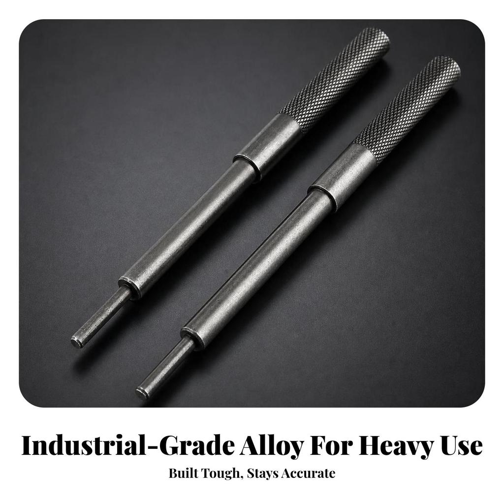 2 Pieces Motorcycle Repair Tool Alloy Valve Guide Installer Long-Lasting