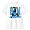 Bam Adebayo Men T Shirts  Creative Tee Shirt Short Sleeve Crewneck TShirt Cotton Birthday Present Clothes