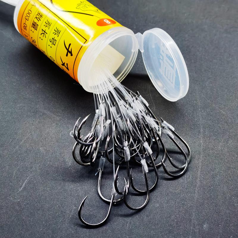 Sea Fishing Chinu Hook Set with Swivel Rig - Box Packed for Boat Fishing Default