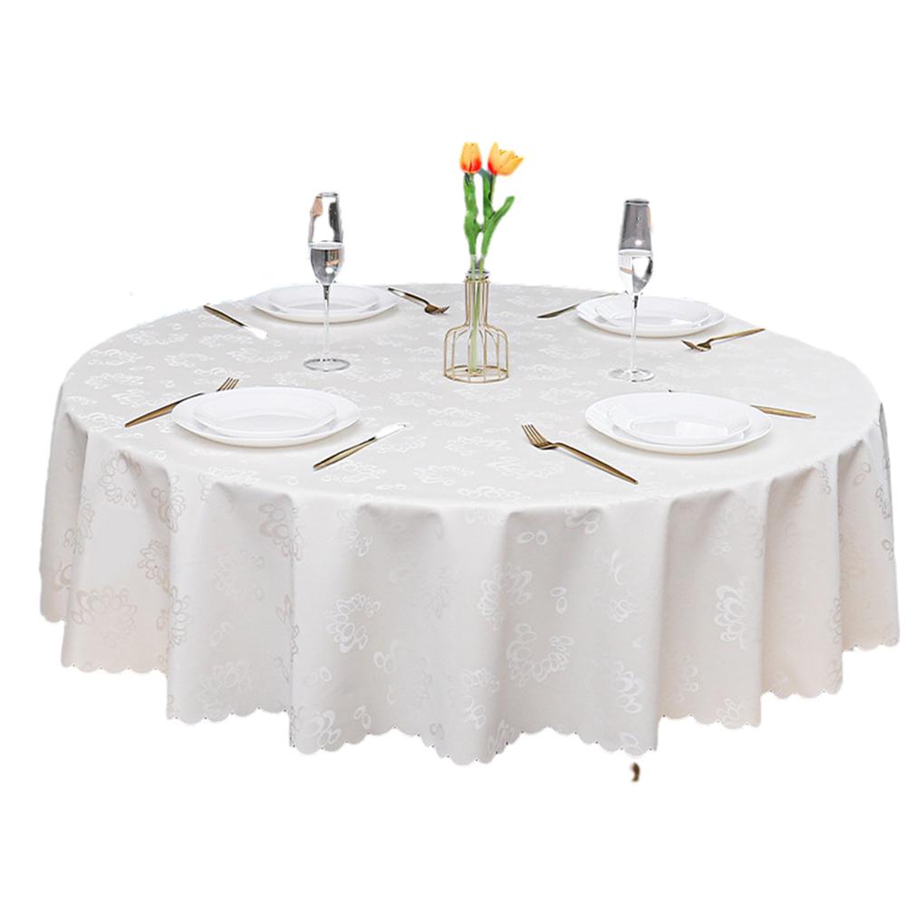 

Удобная и практичная круглая клеенка для стола, легко моющаяся круглая скатерть, клеенка