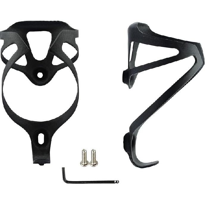 Carbon Fiber Water Bottle Cages 18g Lightweight Bicycle Water Bottle Holder Bike Cages Brackets Road Bike MTB Bicycle Path Water Cycling Parts