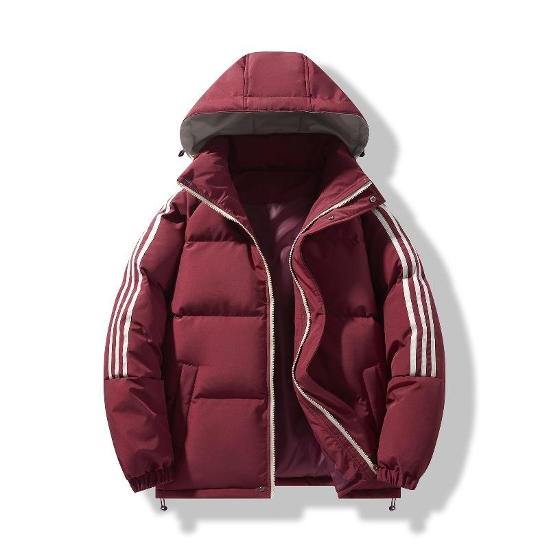 Hooded Cotton-padded Men's Winter New Loose Cotton-padded Jacket Bread Jacket Short Warm Cotton-padded Jacket