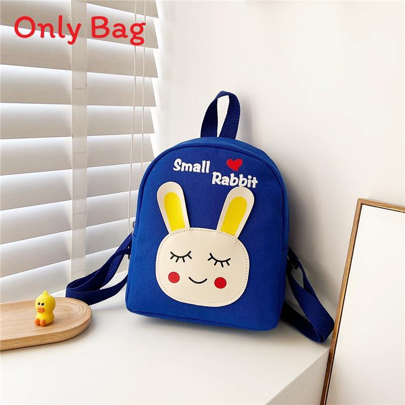 Cartoon Bunny Kids Backpack With Shockproof Canvas For Preschool Girls And Boys