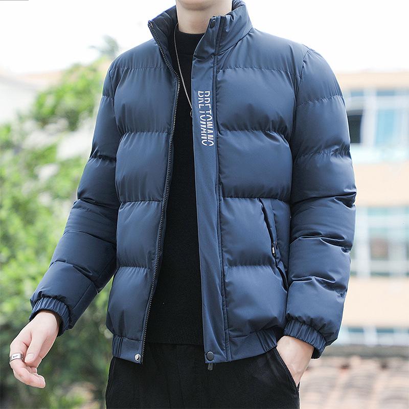 New Cotton Clothes Men's Winter Youth Thickened Warm Cotton Clothes Winter Jackets Men's Tops Trendy Cotton Clothes
