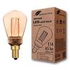 Greenandco® Ampoule À LED Décorative Style Vintage Rétro Industriel Antique Edison E14 ST45 2W 65lm 1800K (blanc Très Chaud) 320°