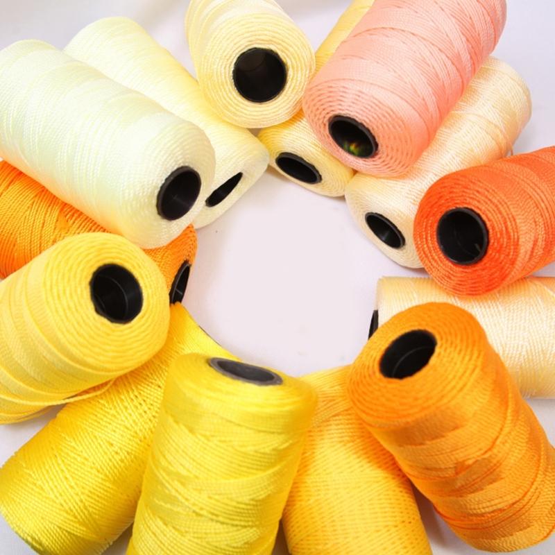 Sewing Twine Twisted Thread String DIY Craft Home Textile Decoration Macrames Cord Rope Ribbon 1.5mm Thick Hand Sewing