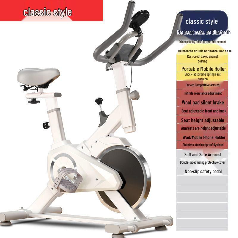 Silent Indoor Dynamic Bicycle Exercise Bike - Customizable Fitness Equipment