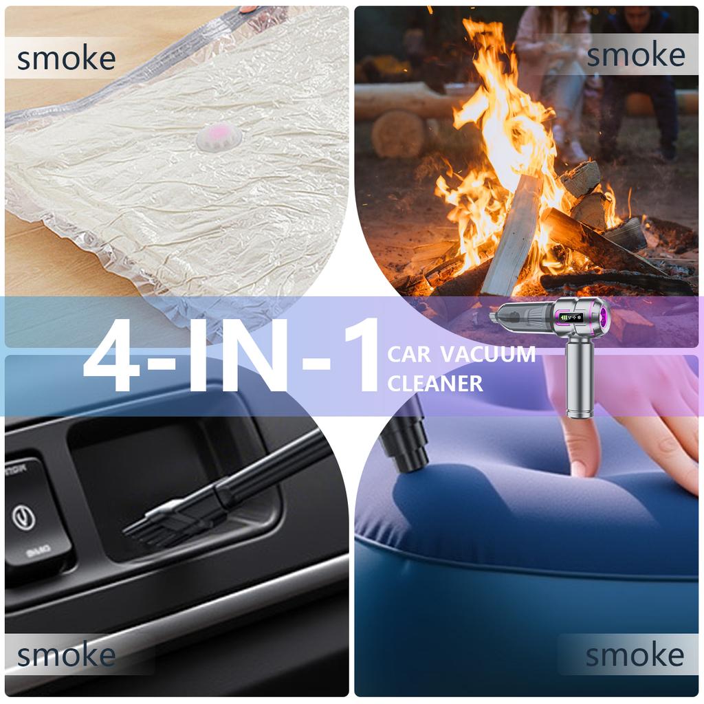 2025 New Powerful Cordless Car Vacuum Cleaner Portable Mini Handheld Blower With Strong Suction For Car And Home Cleaning