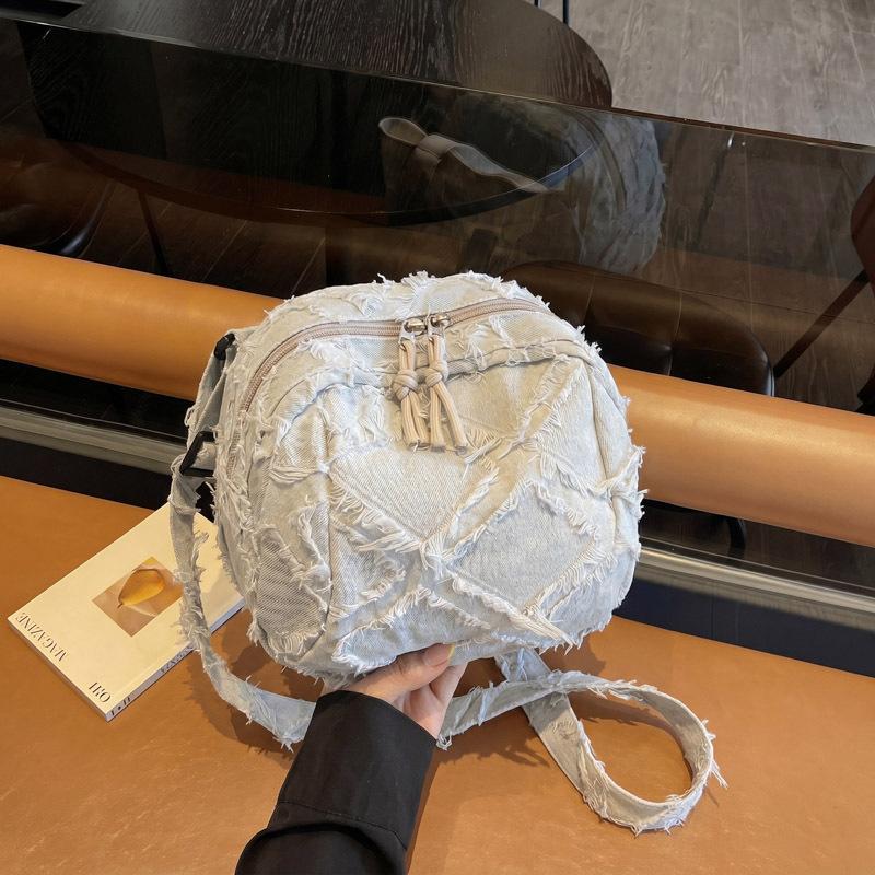 Fashionable Small Bag - Crossbody Bag, Round Handbag, Casual Single-shoulder Small Carry Bag