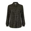 Womens/Ladies Sequin Regular Long-Sleeved Shirt