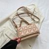 Casual personalized bag women's new trend fashion shoulder bag simple small square bag messenger bag