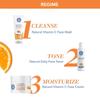 Die Moms Co. All Day Glow Vitamin C Routine l Reinigen  Hellt die Haut auf I Ölfreier Look I Sofortiger Glow I Orange Perlen I 300 g