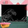 Great Wave Kanagawa Photography Backdrops Photo Wallpaper Background Paper Props For Photo Studio Shoot Product