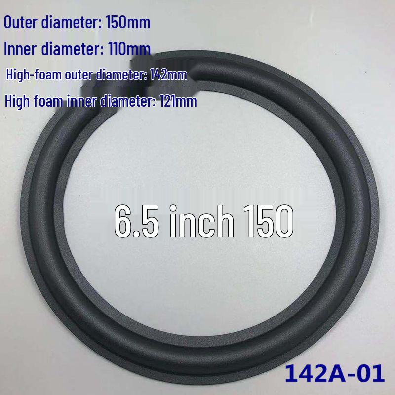 Rubber Edge Speaker Repair Rings - 1.5 To 12 Inch Range