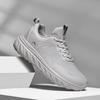 Wide Last Wide Head Mesh Spring And Autumn Sports Shoes Breathable Fly-Woven Running Sports Shoes Men'S Soft-Soled Travel Shoes