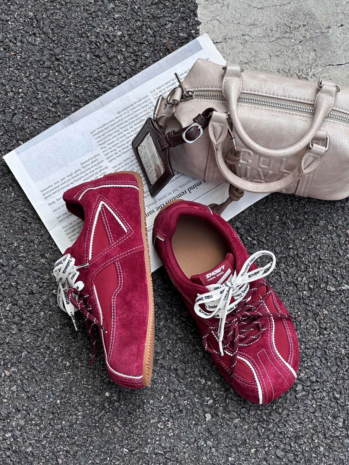 

Кожаные туфли с мыском капибары, немецкие тренировочные туфли, женские, осень 2025, новая коллекция, туфли Форреста Гампа, повседневные, универсальные, спортивные туфли 40