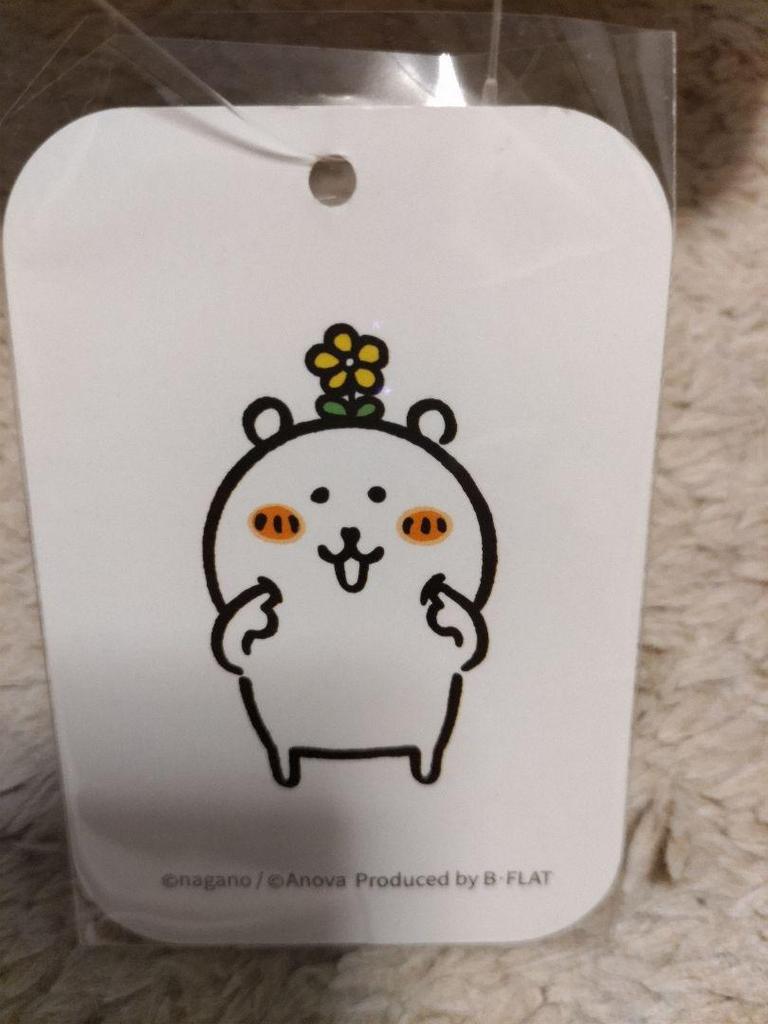 [USED] NONGDOMGOM Korean Version of Jibun Tsukkomi Kuma Plush Toy with a Flower On Its Head