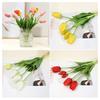 Fake Tulip Flowers Artificial Real Touch Faux Tulip Flower for Spring Easter Home Kitchen Wedding Bouquet Mother's Day Decoration