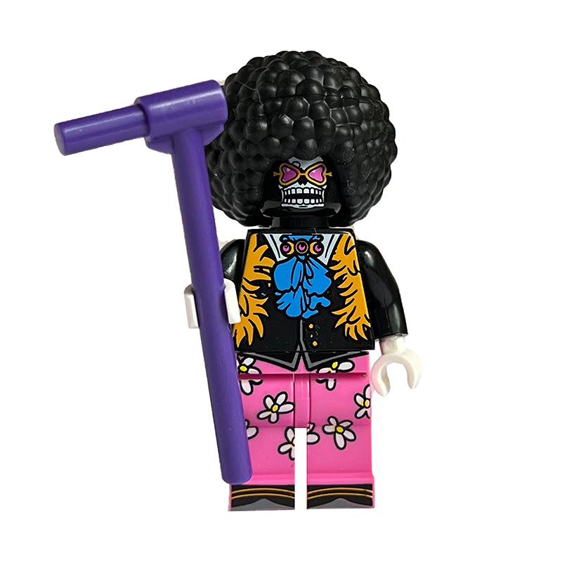 Ninja Warrior Superhero Doll With Weapon Single Building Block Assembly Toy