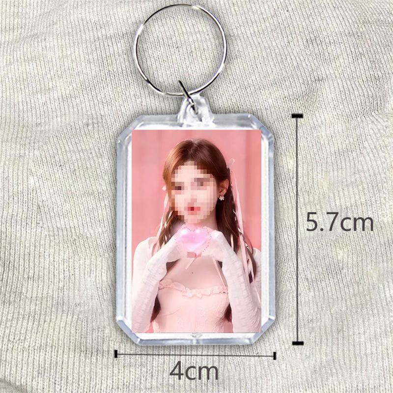 Ju Jingyi Double-Sided Acrylic Keychain & Backpack Charm