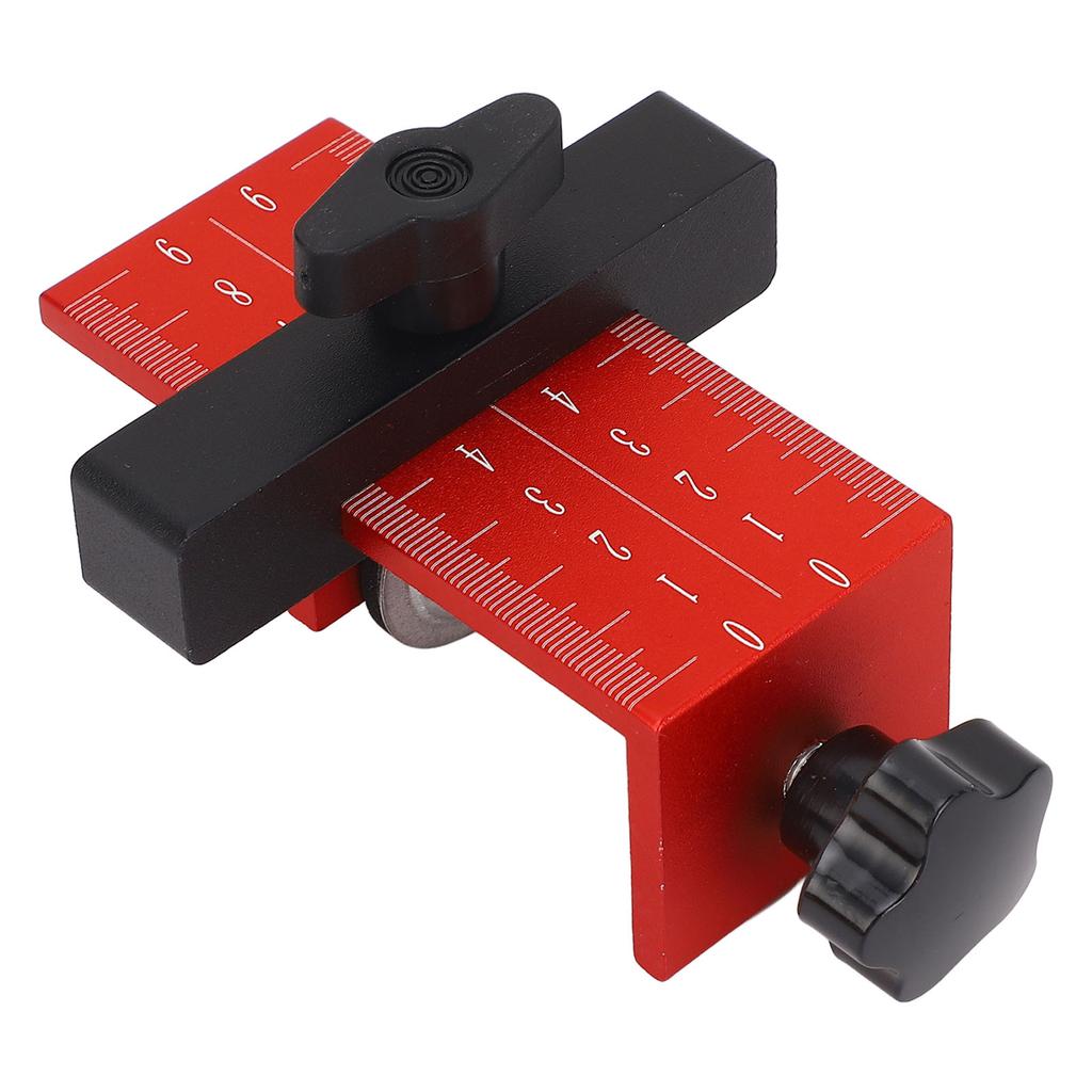 Poziționator pentru Instalarea Ușii Dulapului Aliaj de Aluminiu Înălțime Reglabilă Jig pentru Montarea Ușii Dulapului