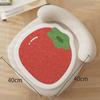 Autumn Plush Non-Slip Butt Pad, Winter Imitation Cashmere Thickened Cushion, Dormitory Student Classroom Stool Cushion