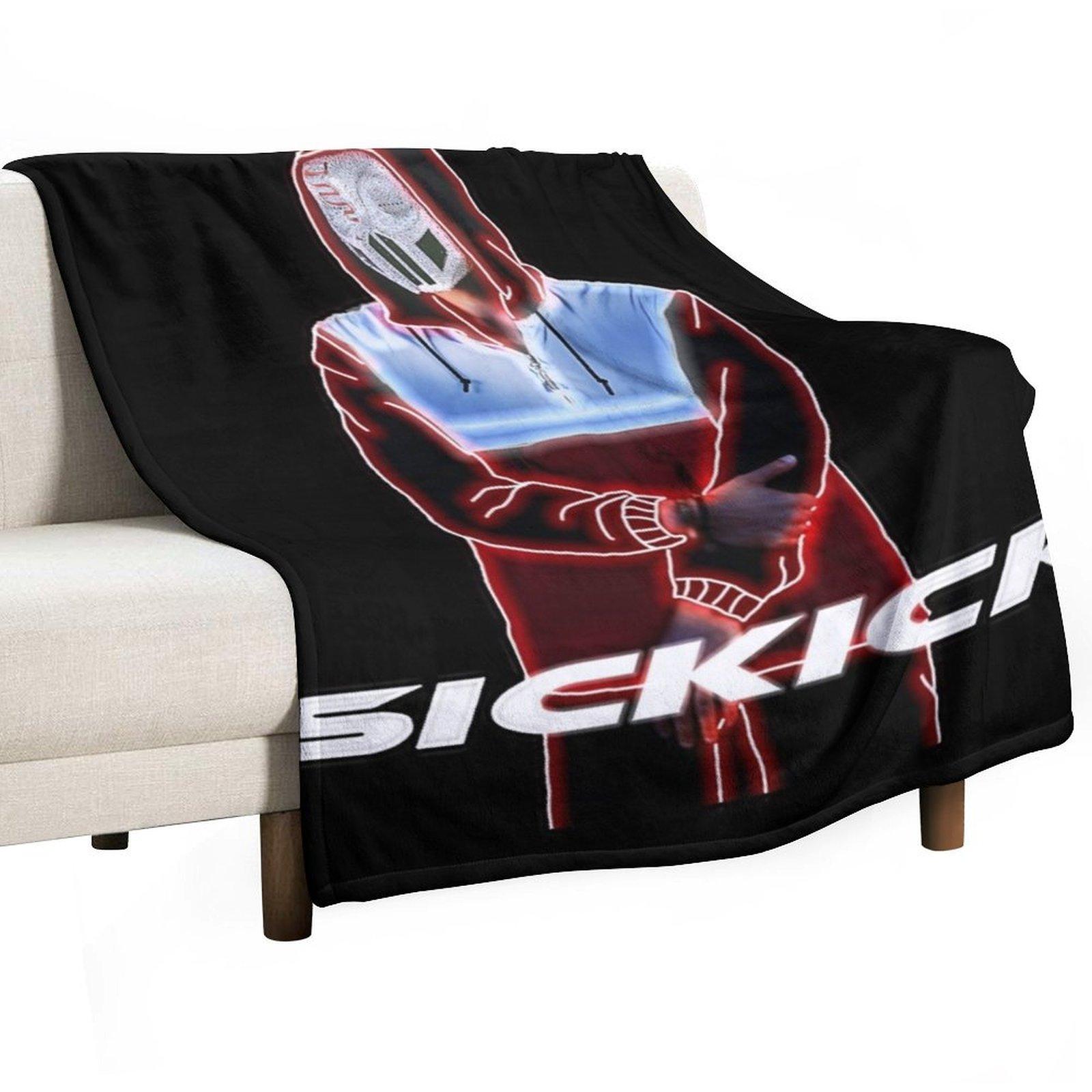 Sickick Music S!ckK!ck Throw Blanket christmas gifts Decorative Sofas Tourist Sofa Blankets 30x40in