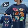 Women Retro Fan Of ACOTAR Series Two Sided Comfort Shirt The Bat Boys Velaris Book Lover Unisex Y2K Top Daily Trendy Streetwear