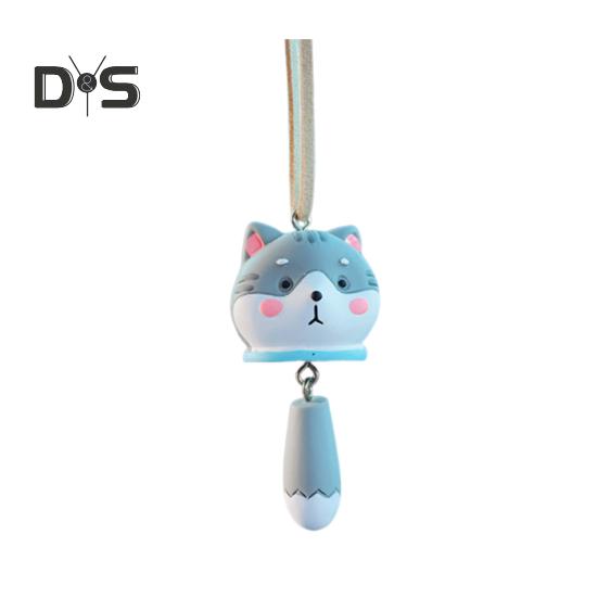 

Зеркало заднего вида подвесное украшение в форме милого животного с шнурком легко устанавливается украшение для салона автомобиля Cat