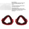 2pcs Scrub Brush Replacement Tile Floor Cleaning Triangle Mop Scrubber Brush Attachment For O Ceda EasyWring 1 Tank System