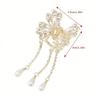 1Pcs Pearl Butterfly Tassel Hair Claws For Women Hair Accessories
