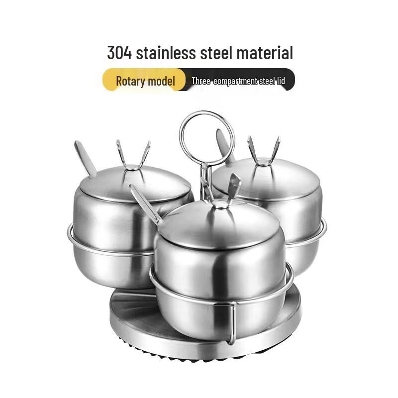 

Hanlu 304 Stainless Steel Spice Jars & Storage