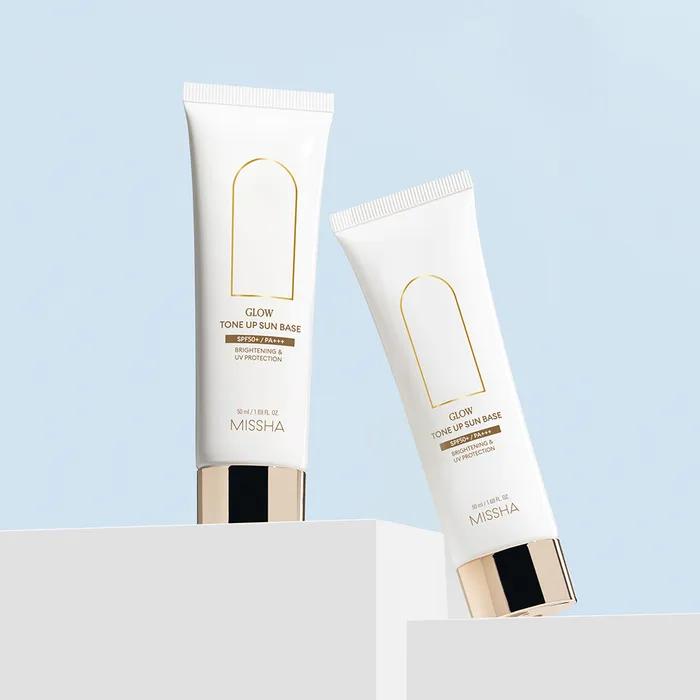 [1+1][MISHA] Glow Tone Up Sun Base 50ml