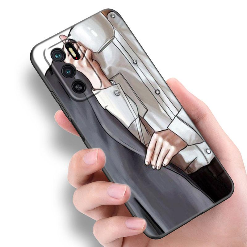 Girl Coffee Female Phone Case For Xiaomi Redmi Note 7 8 9 10 Lite 11 11E 11T 12 Pro 11S 4G 10T 5G 8T 9S 10S Soft TPU Black Cover