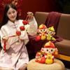 Good Luck Snake Year Plush Toy Chinese Style Lucky Snake Doll Plushies  Children