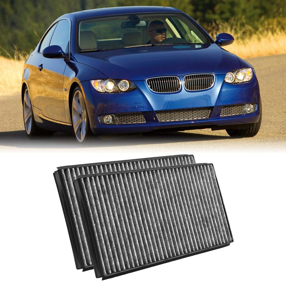 2pcs Cabin Air Filter Set For E60 528i 535i 535xi 545i 550i 650i M5 M6
