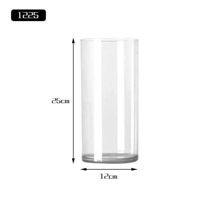 ZISIZ Transparent Acrylic Floral Bucket