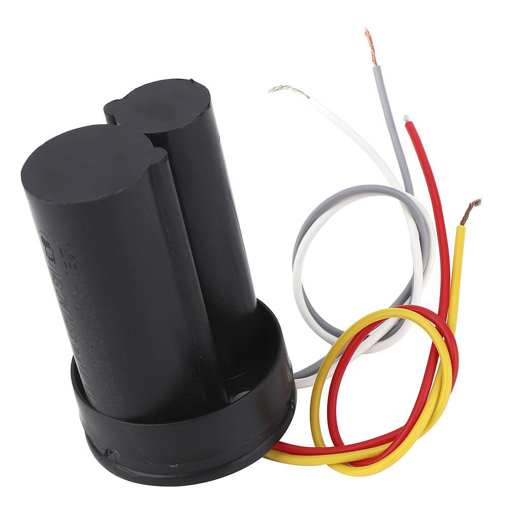 450V 12uf 5uf Dual Starting Capacitor for Washing Machine  Self Priming Pump Accessory