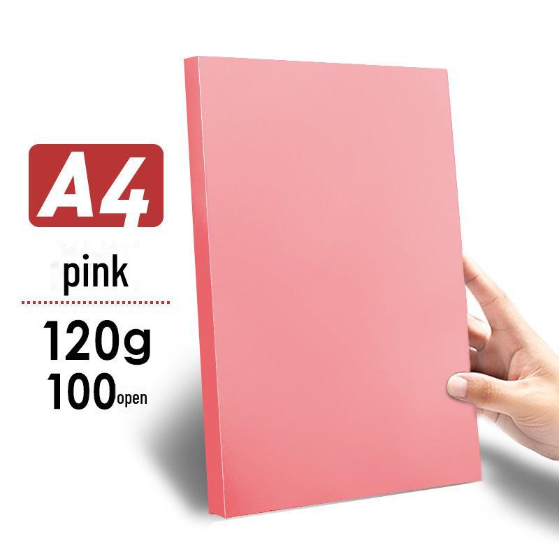 Zpevněný barevný kartonový papír Yuanhao A4 - 120G/160G pro kutily, tvoření ve školce a tisk