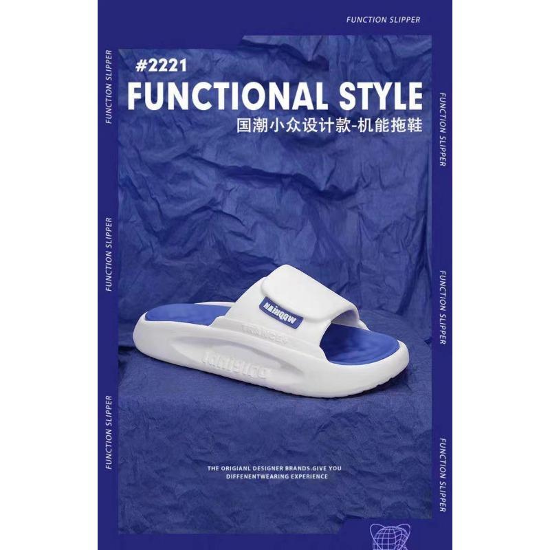 Thick Soled Sandals for Men, Anti Slip Home Slippers for Couples, Beach Outdoor Slippers for Men
