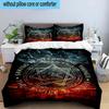 3PCS Natural Symbolism 3pcs Bedding,Including 3PCS Duvet Cover And 2pcs Pillowcases Perfect for Christmas,Ideal for Bedroom, Dormitory
