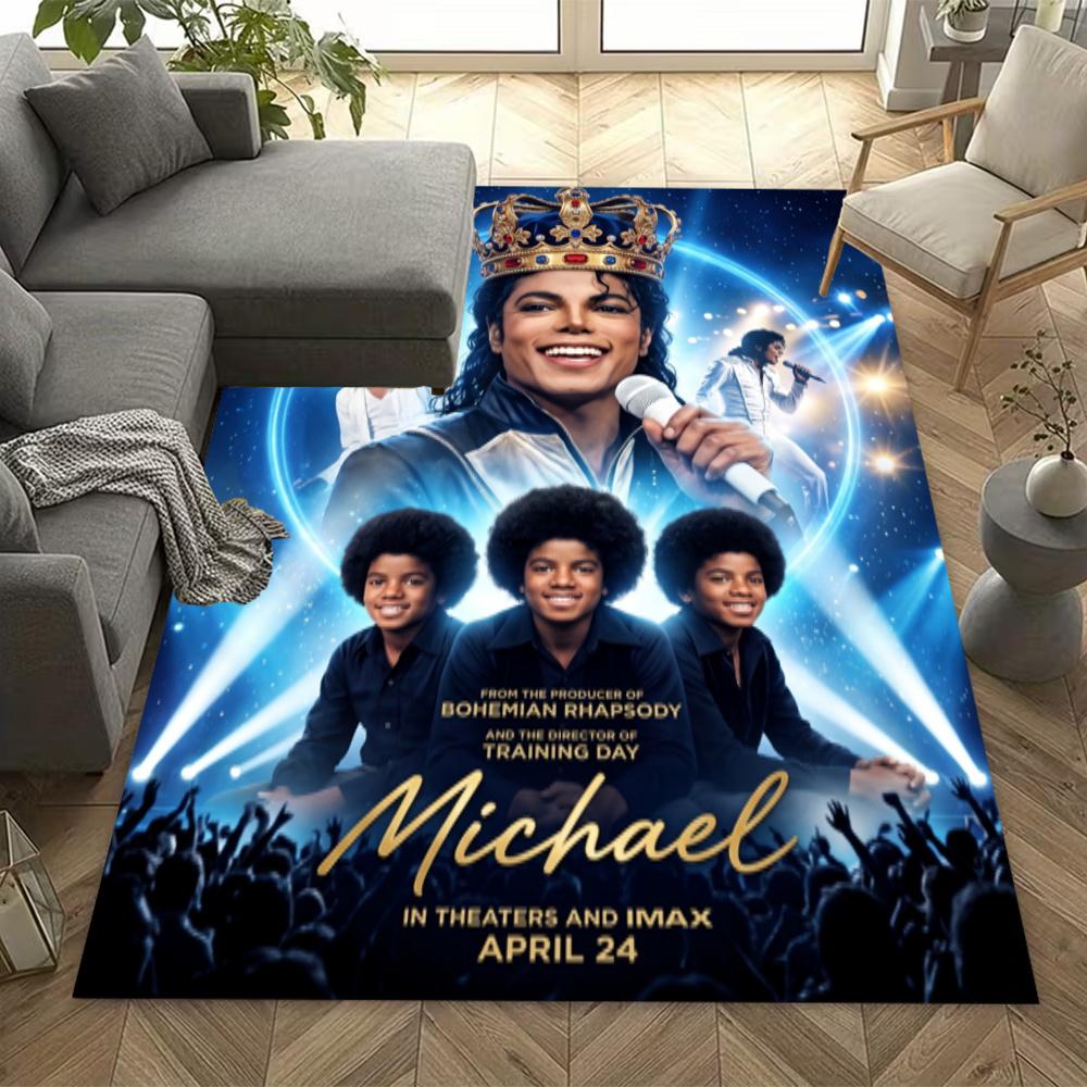Michael Jackson Pop Icon Floor Mat Suitable For Balcony Kitchen Bedrooms Entryway Antislip Rug Decorate Offices Perfect Gift For Womenmen